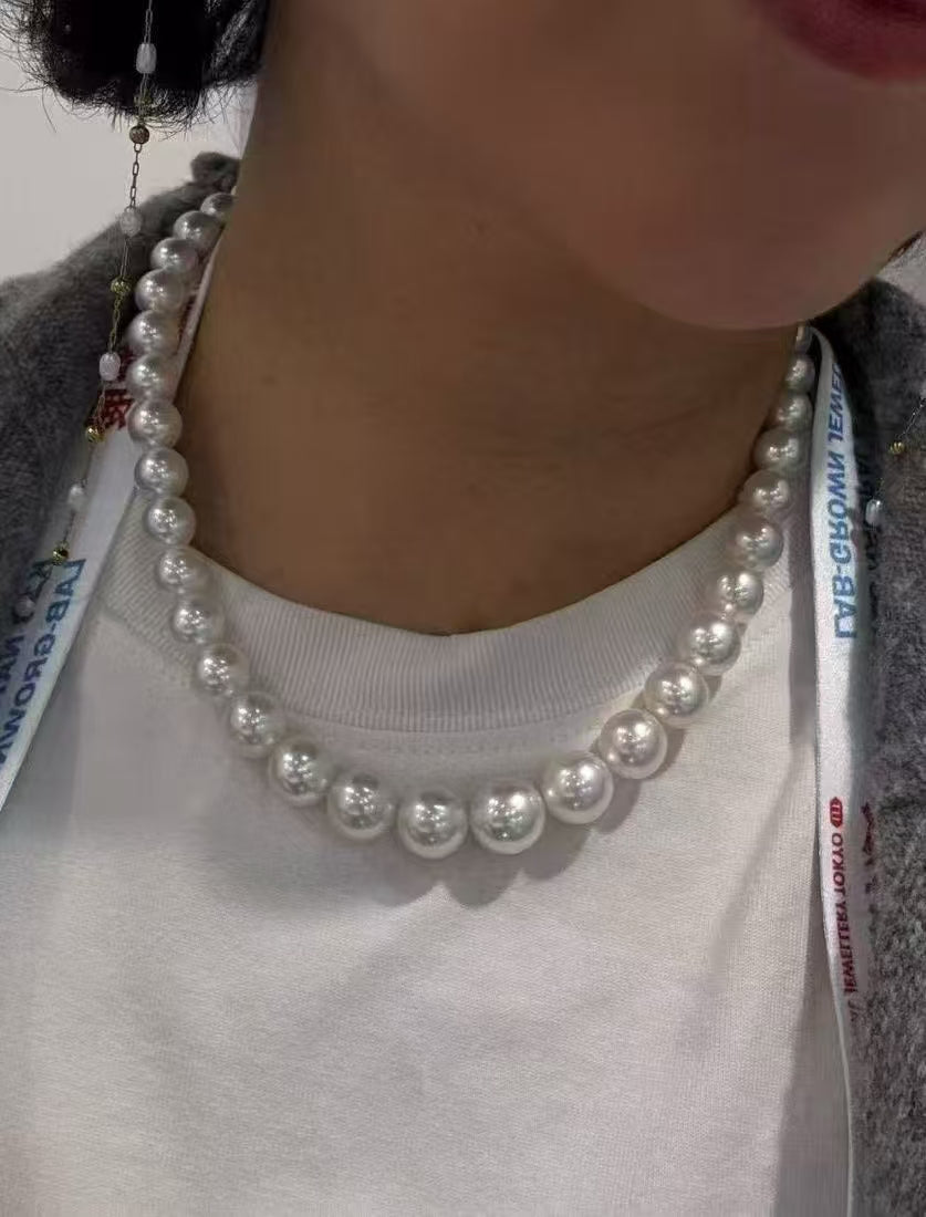South sea pearl necklace 澳白凤凰珍珠项链