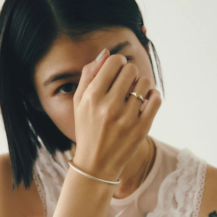 TEN. Tiny Heart Ring ♡ 经典爱心戒指 | Silver / Gold / Mix