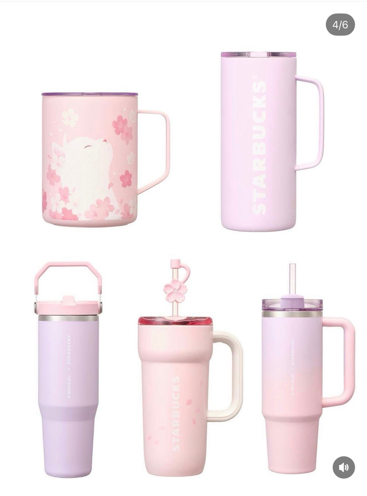 韩国星巴克樱花季限定